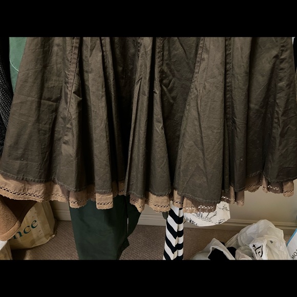 Esprit mocha skirt - Picture 2 of 4